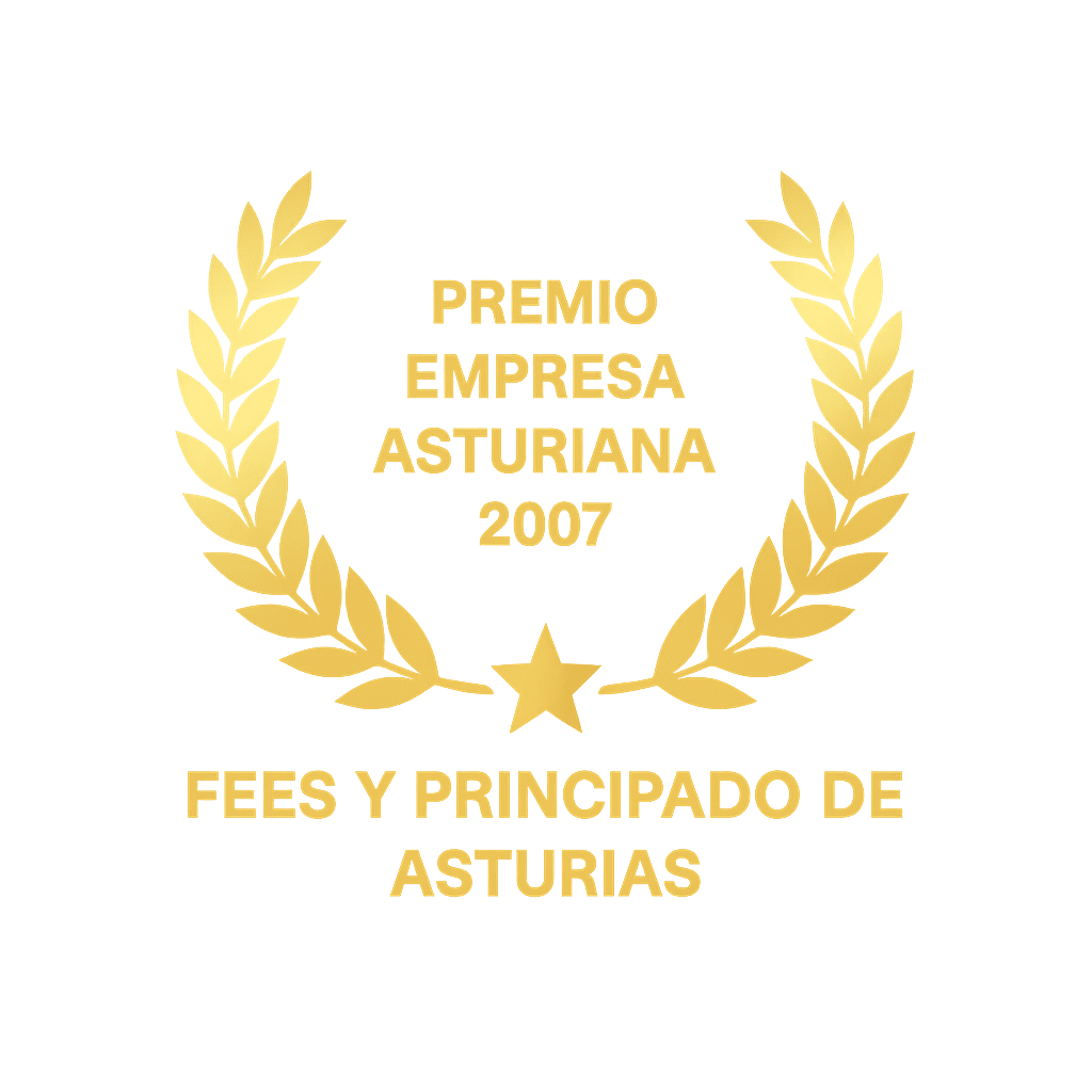 Distintivo Premio Empresa Asturiana 2007